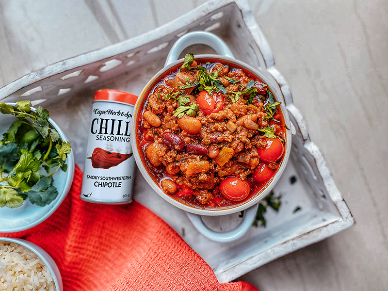 CHIPOTLE CHILLI CON CARNE