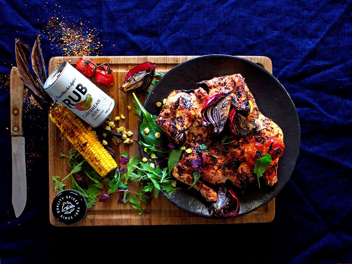 SWEET N SOUR CARIBBEAN JERK CHICKEN FLATTIE