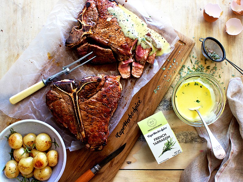 EASTER FEASTER PART 4: T-BONE WITH BEARNAISE